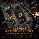 Smartphone Ulefone Armor 23 Ultra 512GB 12GB RAM Dual SIM Tela 6.78" - Preto