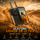 Ulefone Armor 26 Ultra 512GB — Walkie-Talkie 5G, Potência Máxima e Resistência Extrema 📡💪
