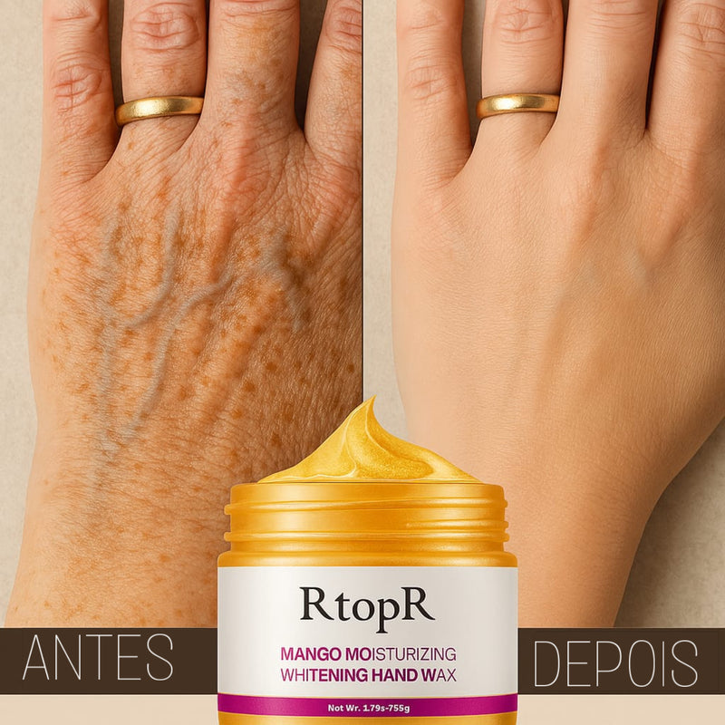 Máscara para as Mãos - RtopR - Acaba com manchas de idade. 50% DE DESCONTO + FRETE GRÁTIS
