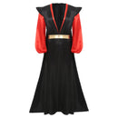 Essenza Fantasia Vilão Oriental — Túnica Longa de Cetim Masculina (Faixa Dourada) ✨ 50% de DESCONTO + FRETE GRÁTIS!