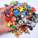 Kit de Charms Aleatórios Disney & Pokémon para Sandálias DIY peças.