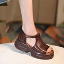 Essenza Sandália Plataforma Nuvem — Solado Chunky & Tira Acolchoada ✨ 50% de DESCONTO + FRETE GRÁTIS!