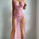 Essenza Camisola Morango Rosé — fendas duplas, bojo ✨ 50% de DESCONTO + FRETE GRÁTIS!