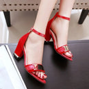 Essenza Sandália Rubi Fivela — Salto Bloco & Tira Fina ✨ 50% de DESCONTO + FRETE GRÁTIS