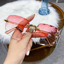 Essenza Óculos Aurora Sem Moldura — corte europeu & UV400 ✨ 50% de DESCONTO + FRETE GRÁTIS!