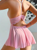 Essenza Babydoll Coração de Renda — sem costas ✨ 50% de DESCONTO + FRETE GRÁTIS!