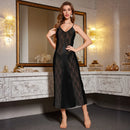 Essenza Camisola Lumière Pérola — renda e cetim, longa ✨ 50% de DESCONTO + FRETE GRÁTIS!