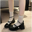 Essenza Sandália Boneca Soft — Tira com Fivela & Salto Baixo ✨ 50% de DESCONTO + FRETE GRÁTIS!