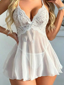 Essenza Babydoll Coração de Renda — sem costas ✨ 50% de DESCONTO + FRETE GRÁTIS!