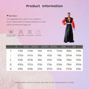 Essenza Fantasia Vilão Oriental — Túnica Longa de Cetim Masculina (Faixa Dourada) ✨ 50% de DESCONTO + FRETE GRÁTIS!