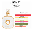 Perfume Árabe Infinity Armaf Eau de Parfum 105ml Original
