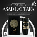 Perfume Lattafa Asad Masculino 100ml Eau De Parfum Original Árabe Original Com Nota Fiscal E Selo Original Lataffa