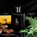 Polo Black Ralph Lauren, Perfume Masculino 125ml Eau de Toilette Frasco com  Fragrância Amadeirada Aromática com Notas Sofisticadas de Manga, Fava Tonka, Sândalo e Patchouli