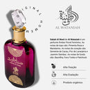 Perfume Árabe Feminino Al Wataniah Sabah Al Ward Edp 100ml